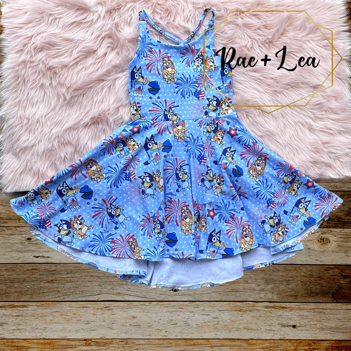 Blu3y and B1ngo Patriotic Dakota Dress