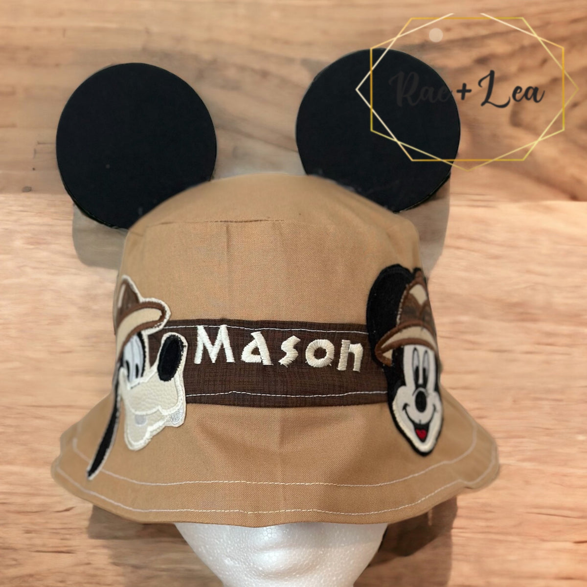 Mickey and Goofy Safari Bucket Hat