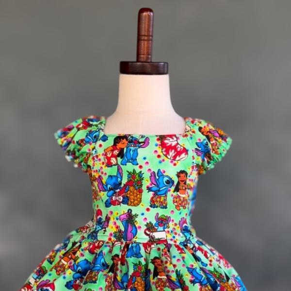 A Merry Lilo and Stitch Christmas Ginger Dress