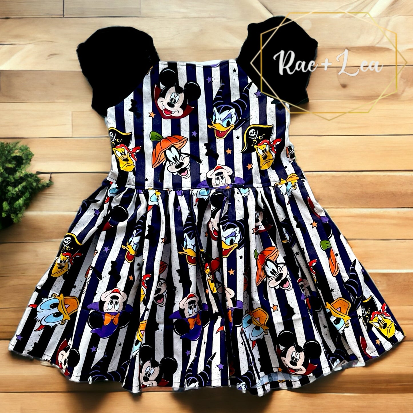 Fab 5 Halloween Stripe Ginger Dress