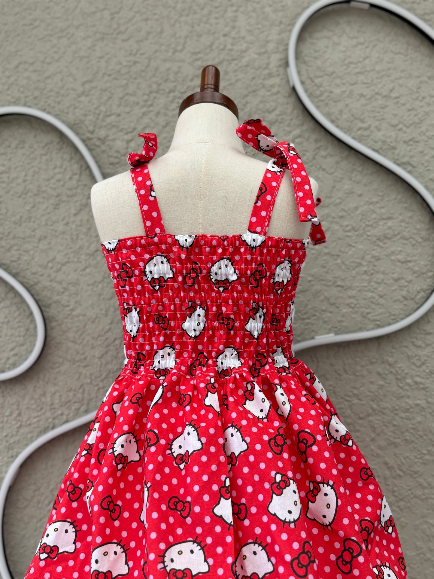 Miss Kitty Poppy Dress