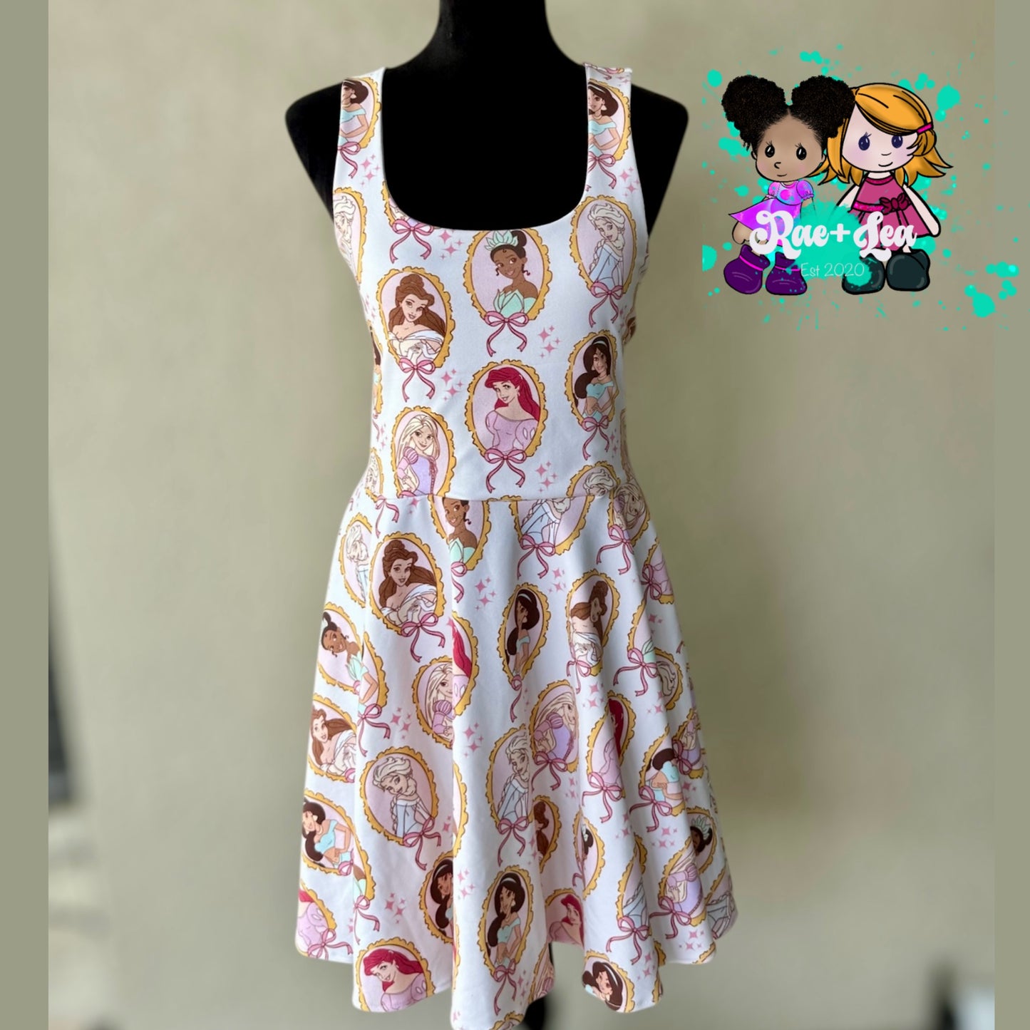 Princess Cameo Skater Dress
