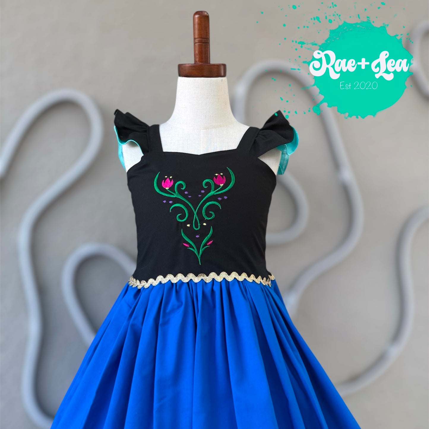 Anna Inspired Poppy Dress