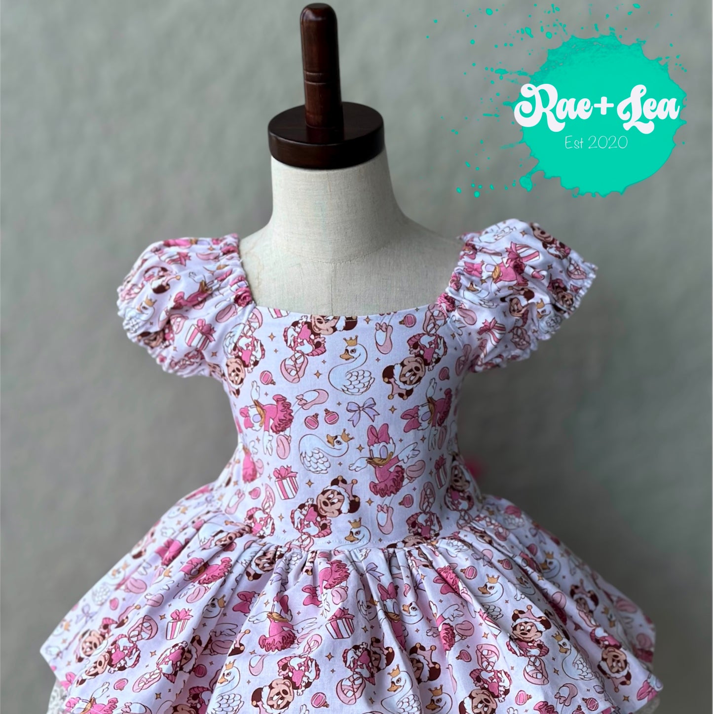 Daisy and Minnie Ballerina Princess Ginger Dress