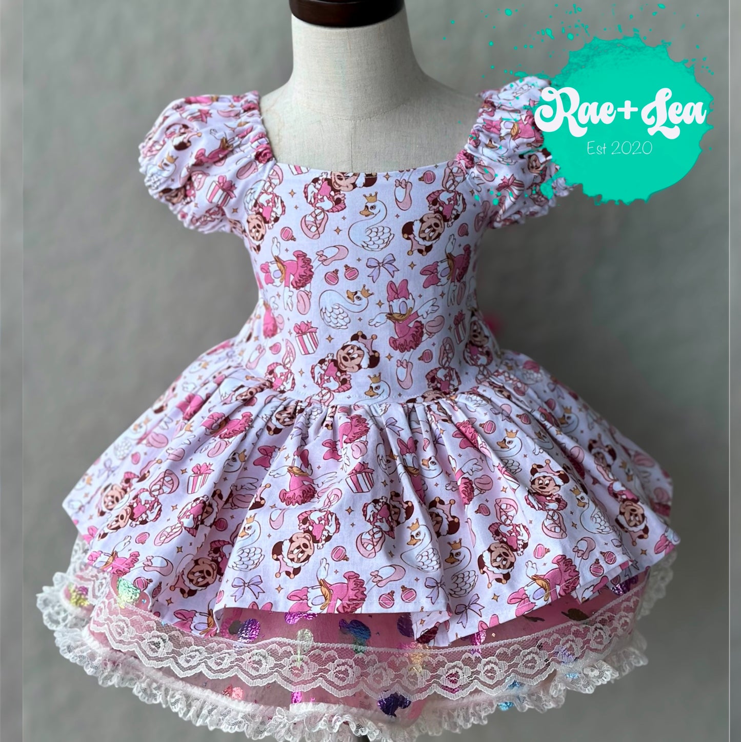 Daisy and Minnie Ballerina Princess Ginger Dress