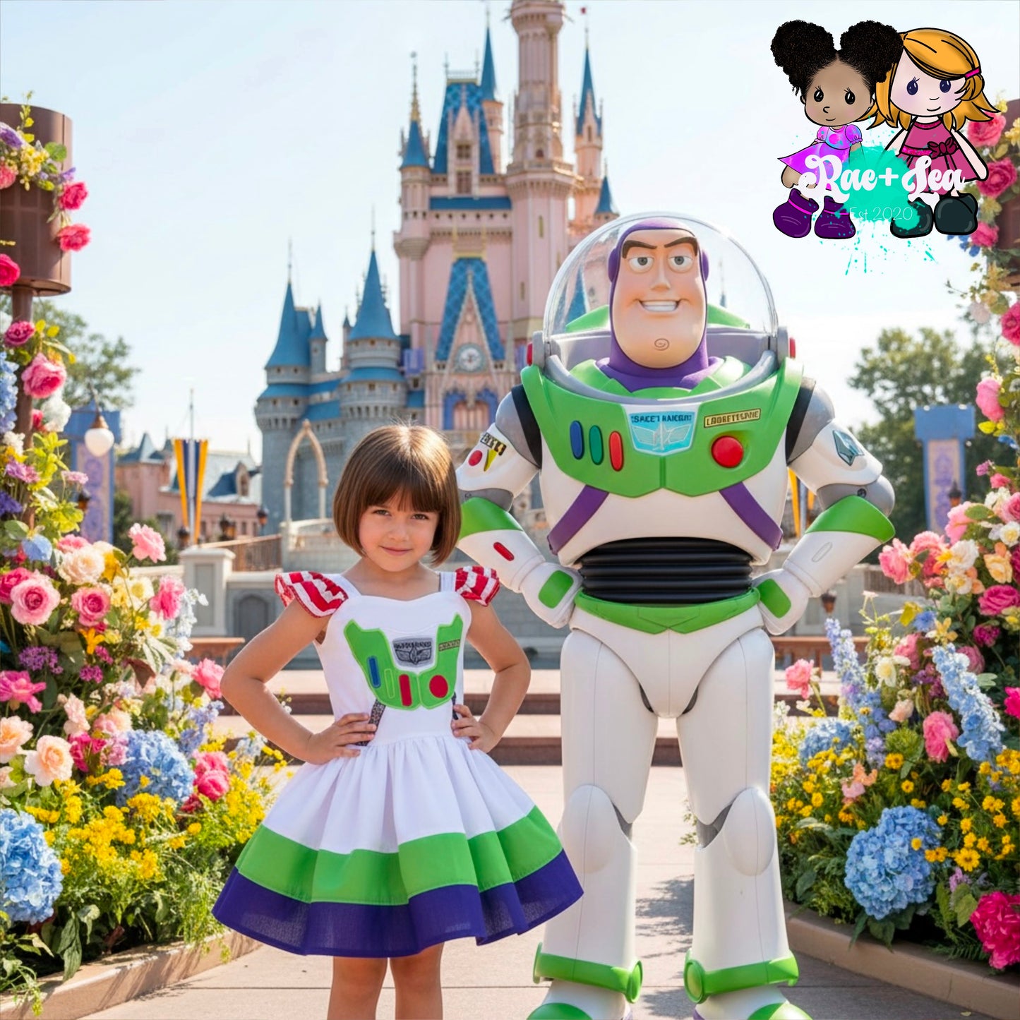 Buzz Lightyear Inspired Poppy Dress