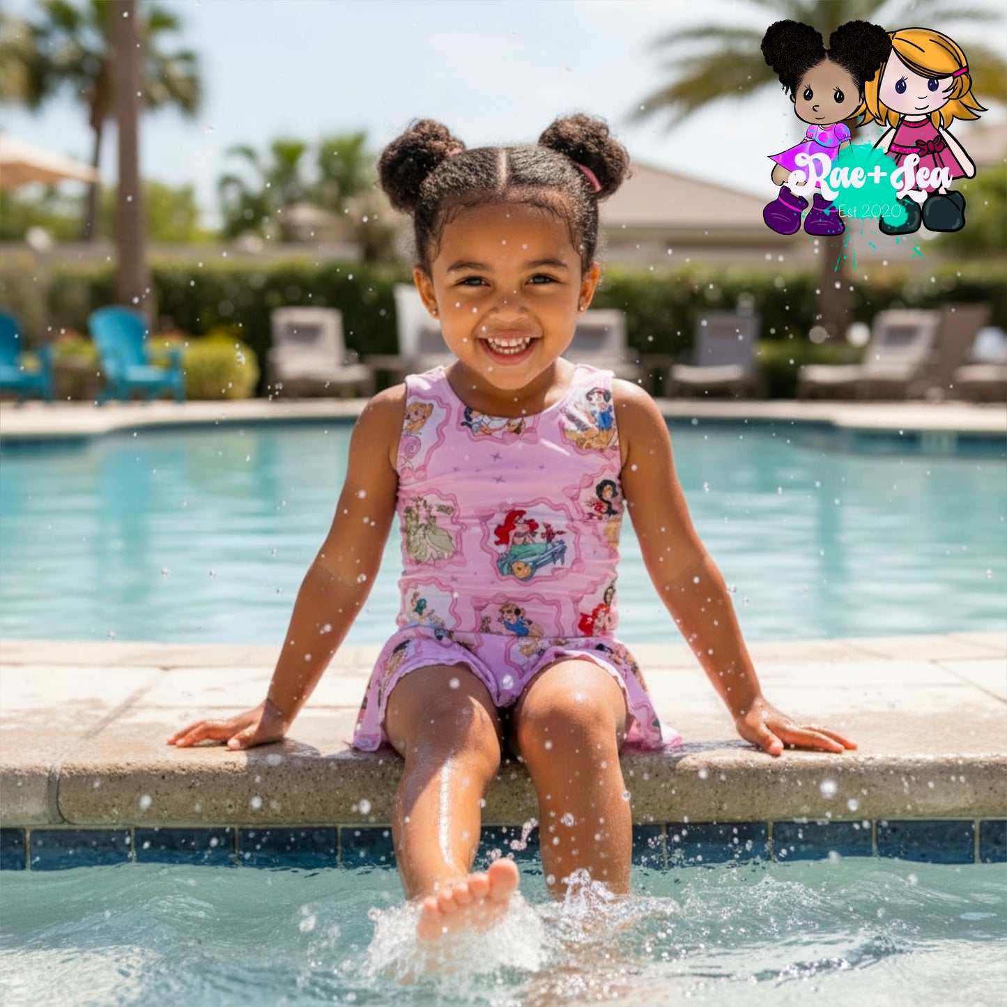 Princess Cameo Swimwear Full Piece