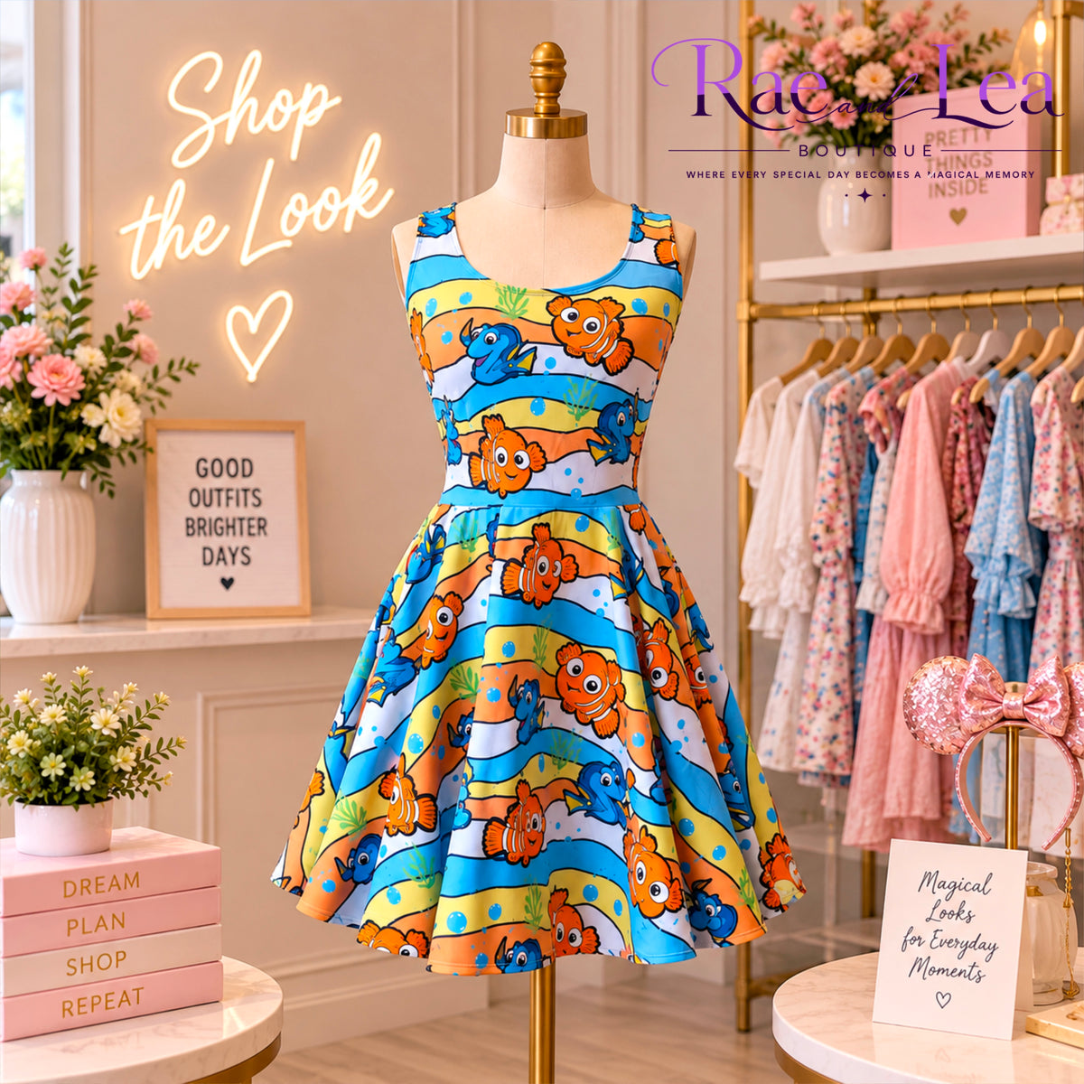 Finding Nemo Skater Dress