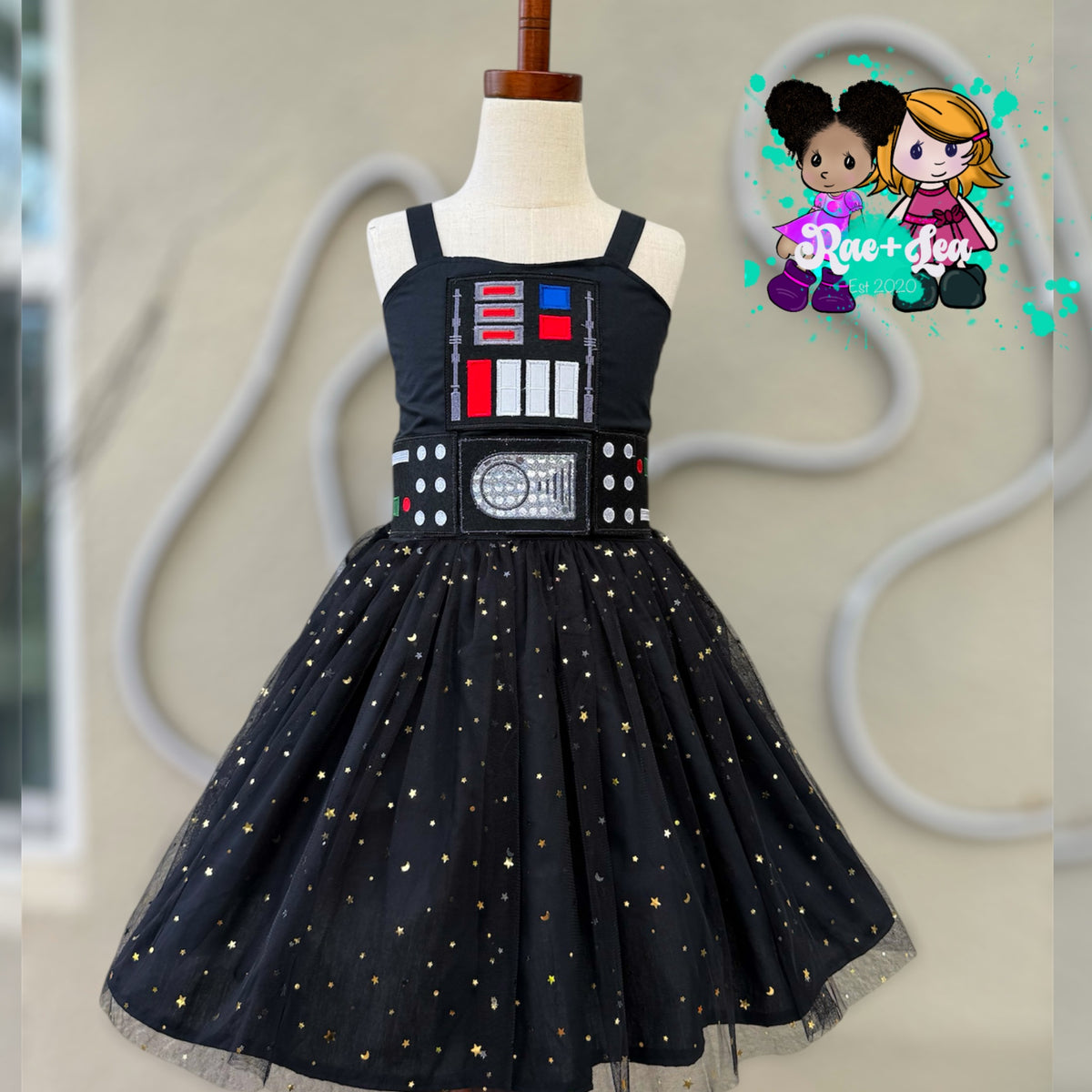 Galactic Dark Side Inspired Poppy Dress
