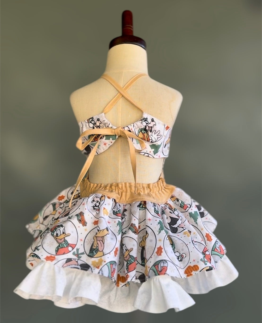 Retro Mickey and Friends Christmas Lani Dress