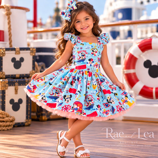 Best Cruise Ever Poppy Dress