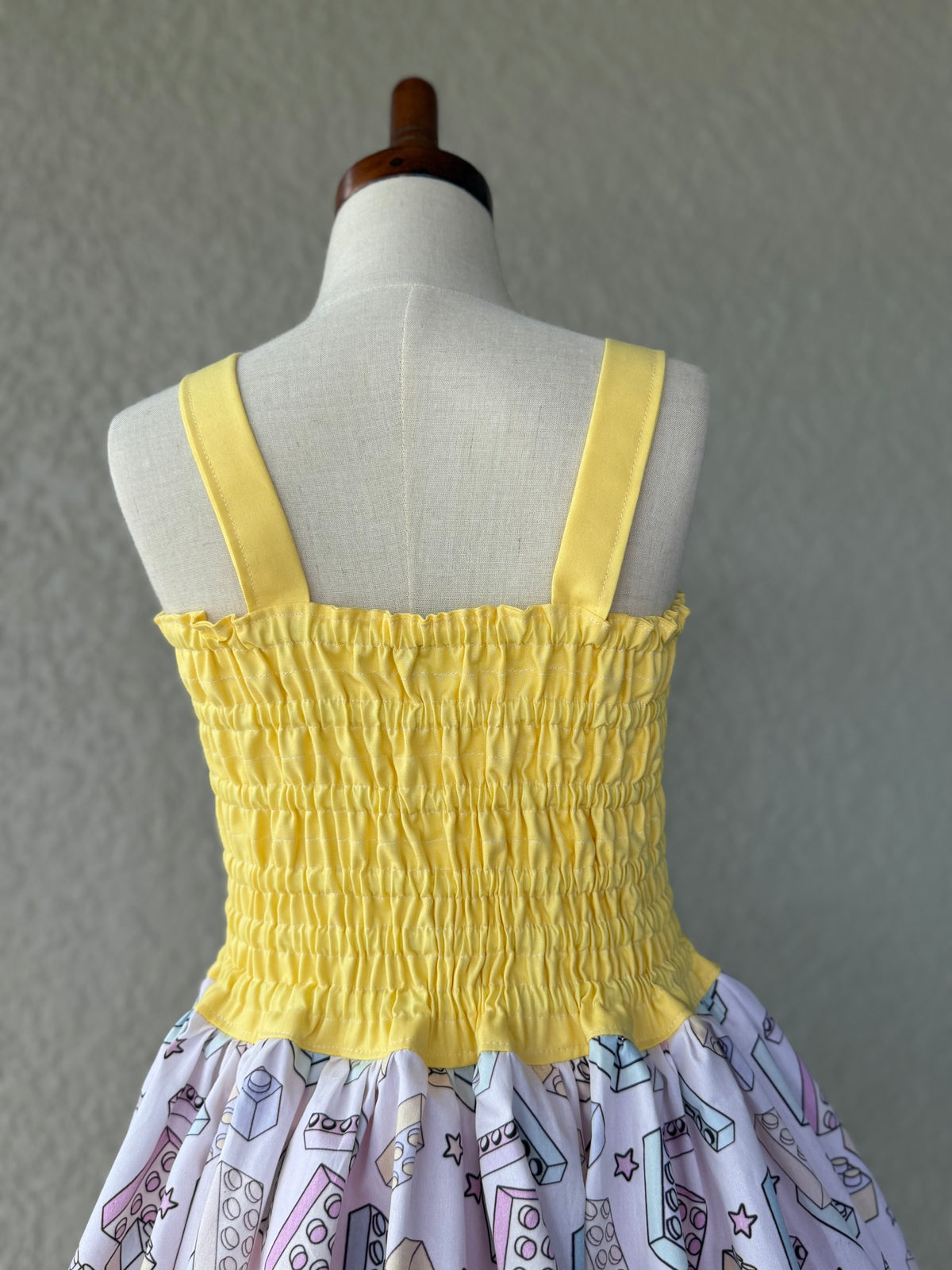 Pastel Blocks Poppy Dress