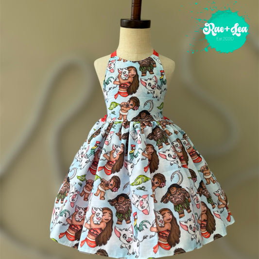 Moana Where You Are Rae Dress
