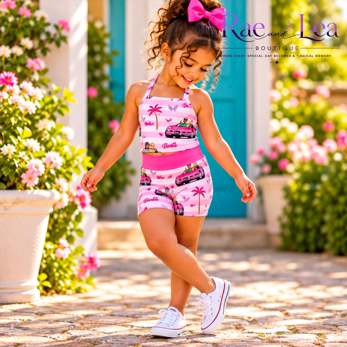 Cruising B@rbie Biker Set
