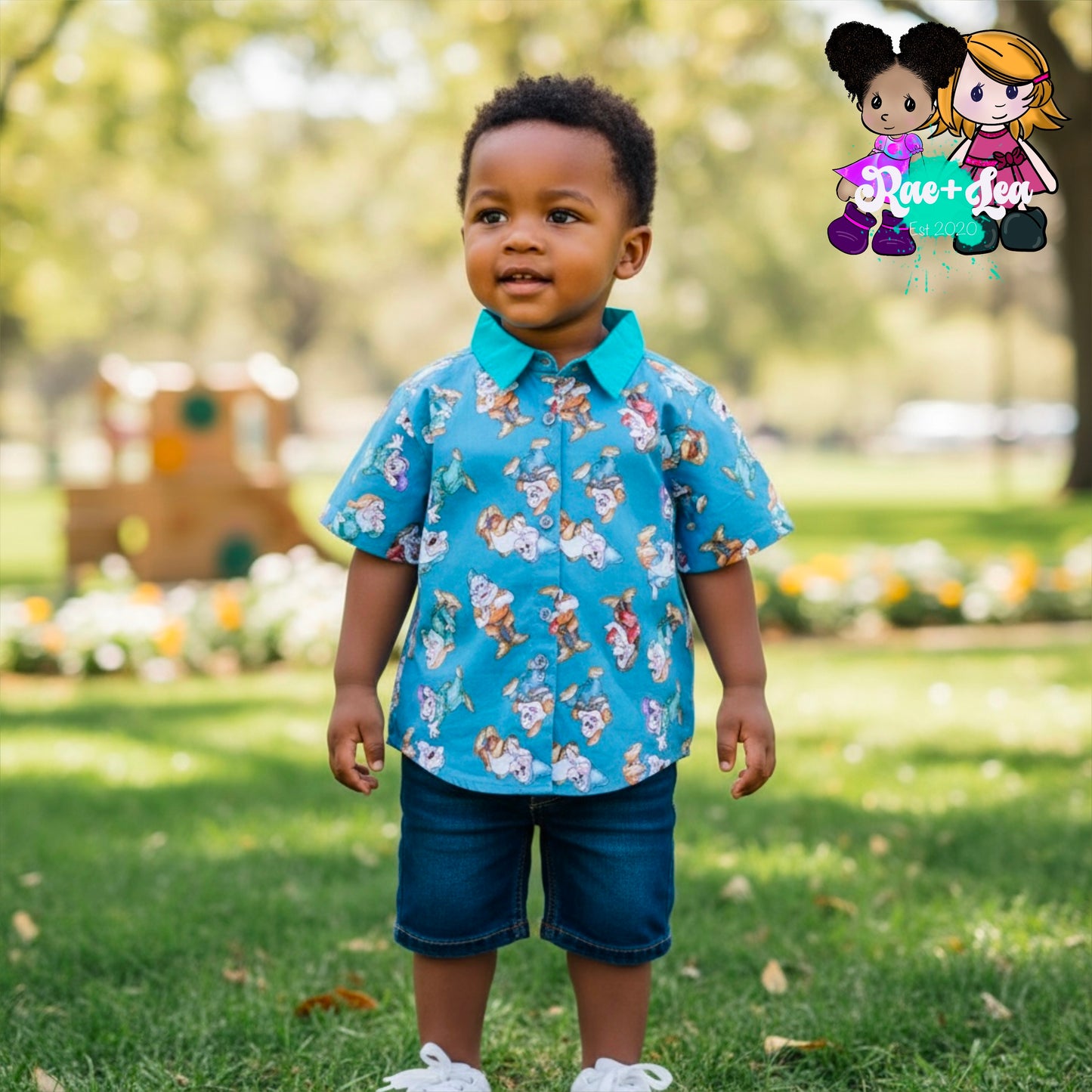 Seven Dwarfs Button Shirt