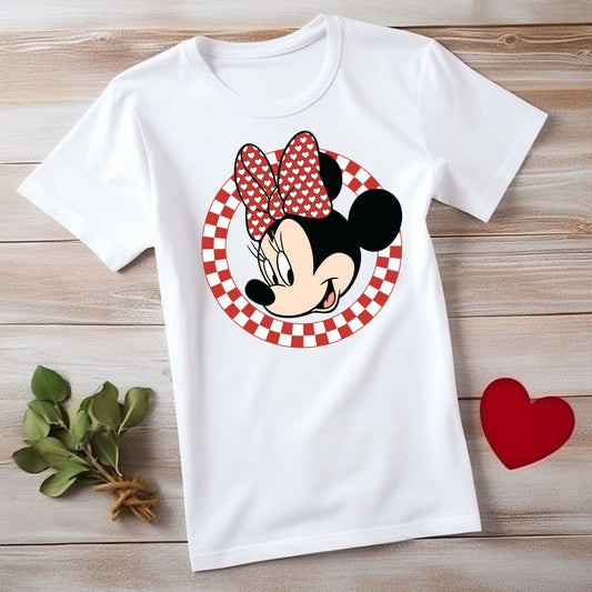 Minnie Racer Adult Tee