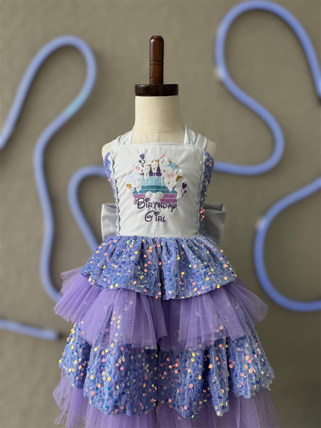 Birthday Girl Olivia  Dress
