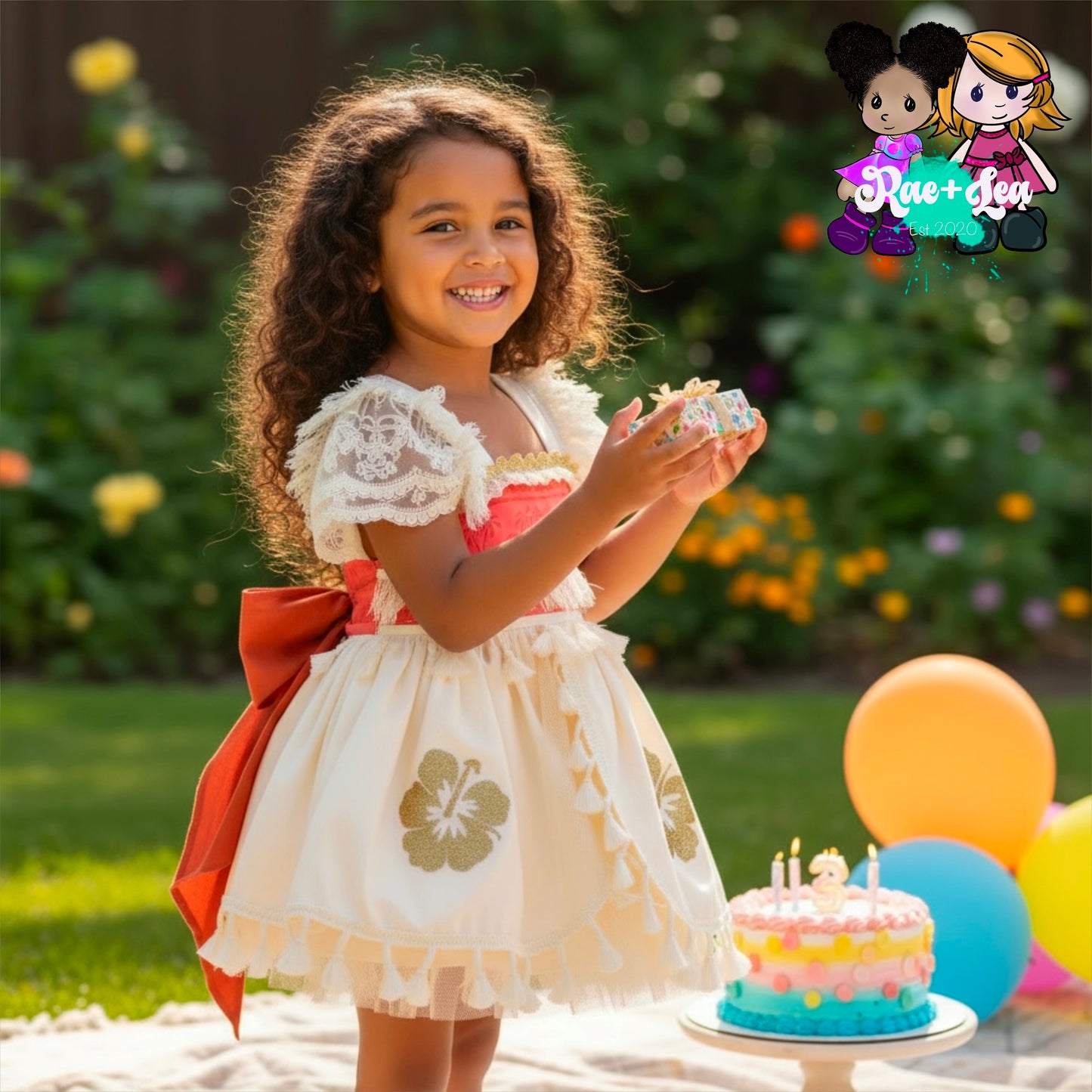Moana Inspired Olivia Dress