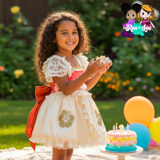Moana Inspired Olivia Dress