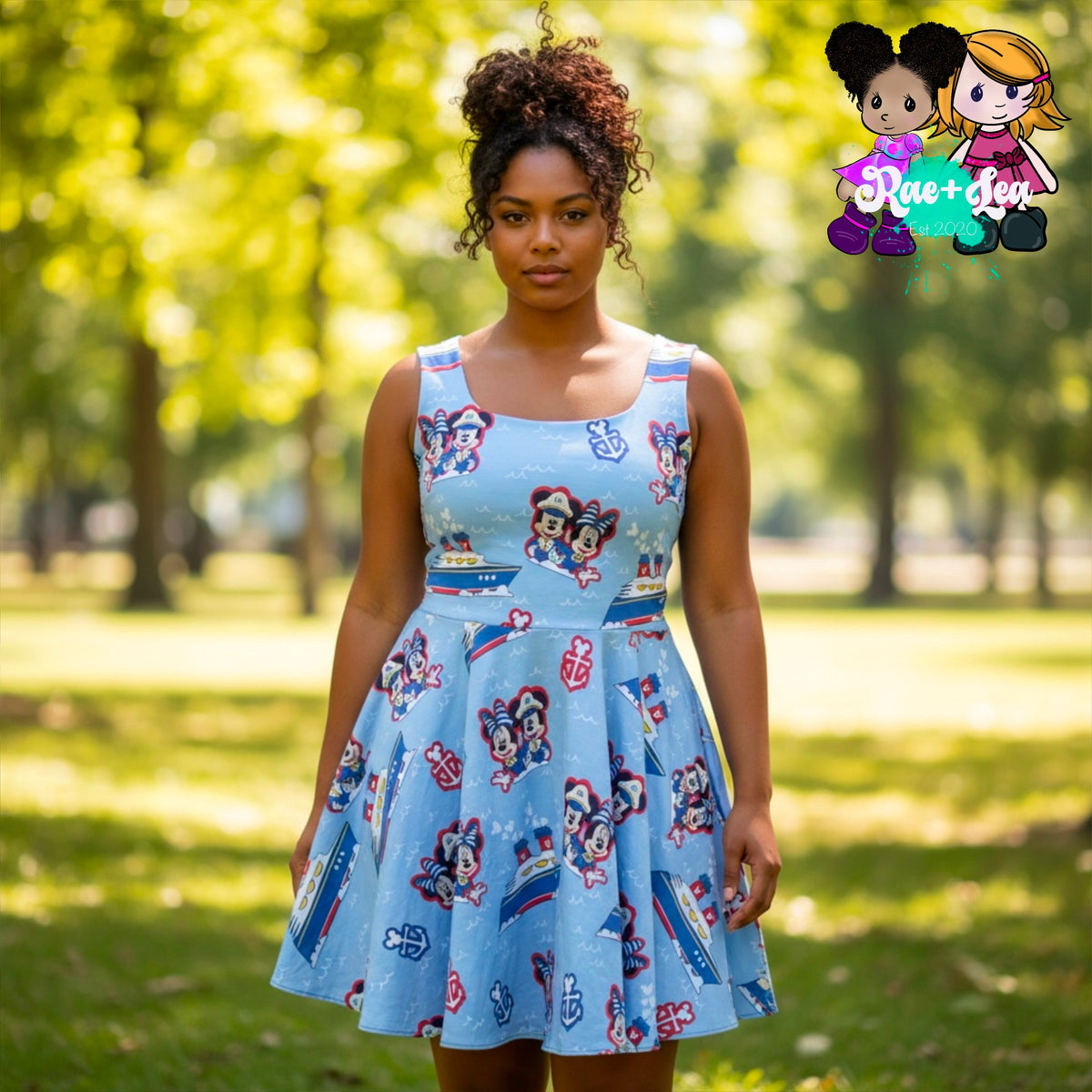 Magical Cruise Skater Dress