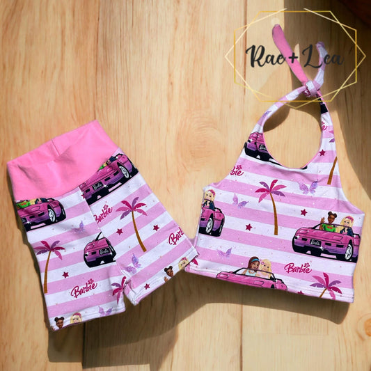 Cruising B@rbie Biker Set