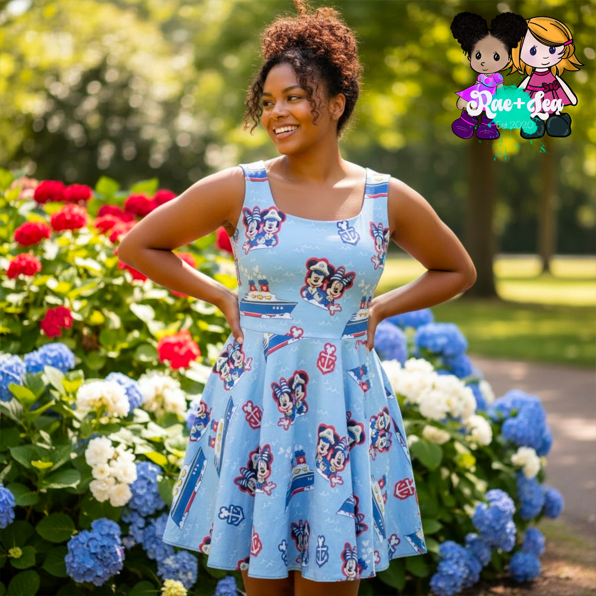 Magical Cruise Skater Dress