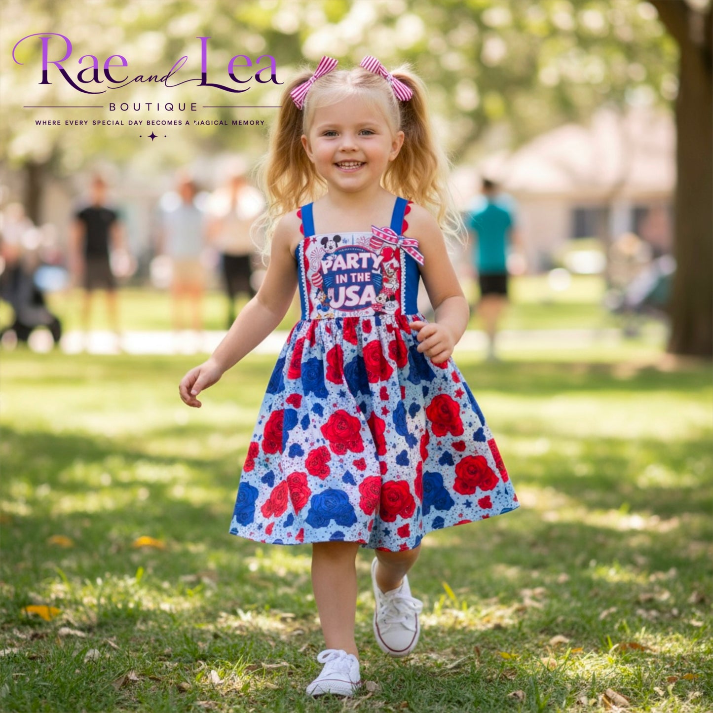 Party In The USA Hattie Dress