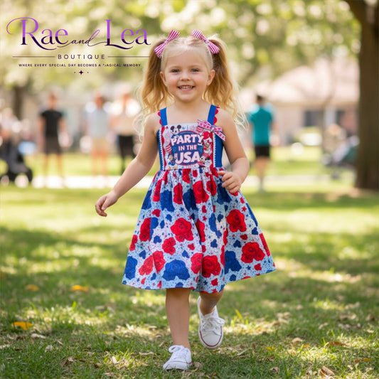 Party In The USA Hattie Dress