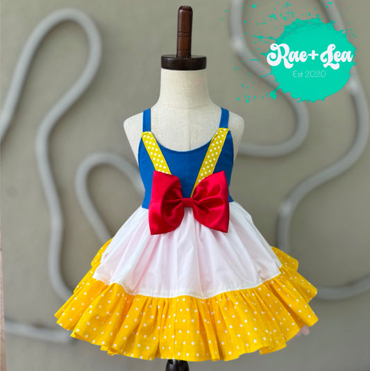 Donald Duck Inspired Hummingbird Dress