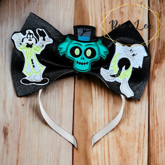 Haunting Ghosts  Bow Headband ñ