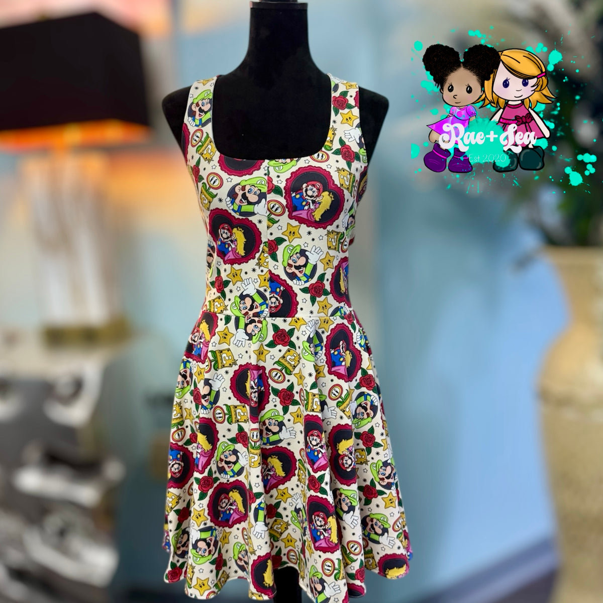 Magical Gamer Skater Dress
