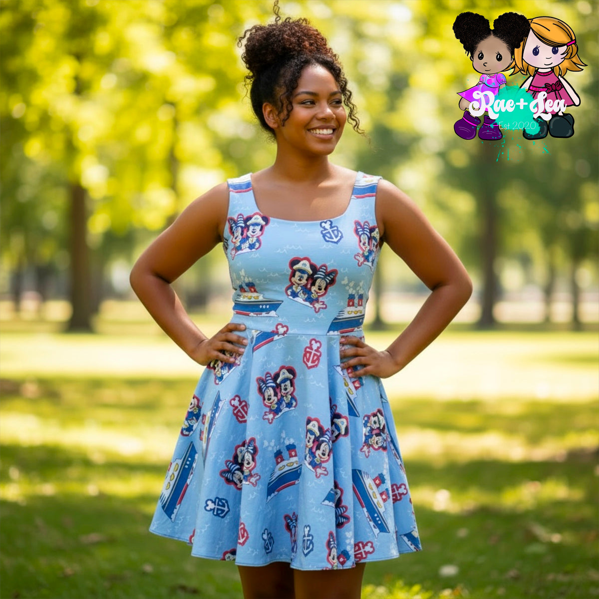 Magical Cruise Skater Dress