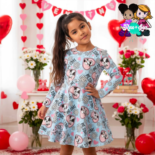 Love Stinks Twirl Dress