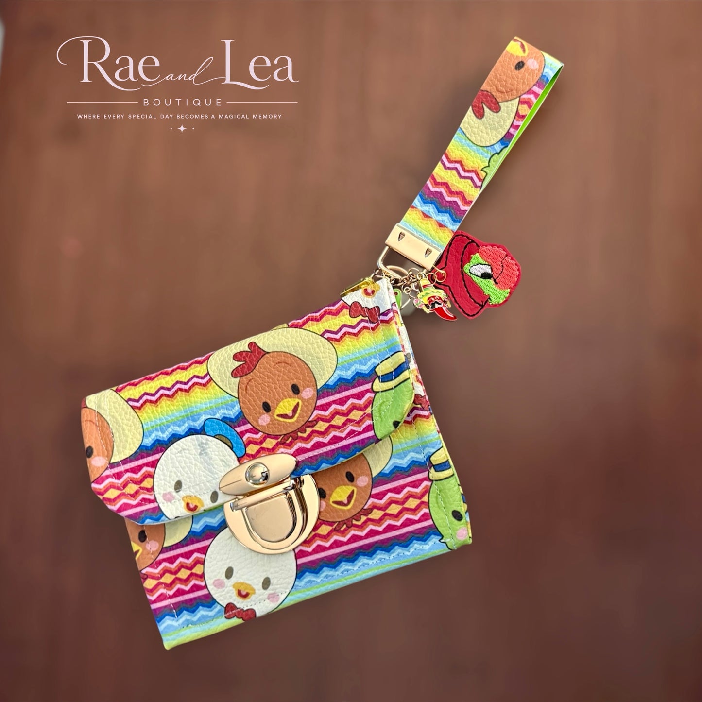 Three Caballeros Wristlet