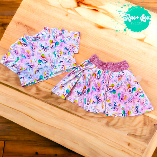 Rainbow Friends Skater Set
