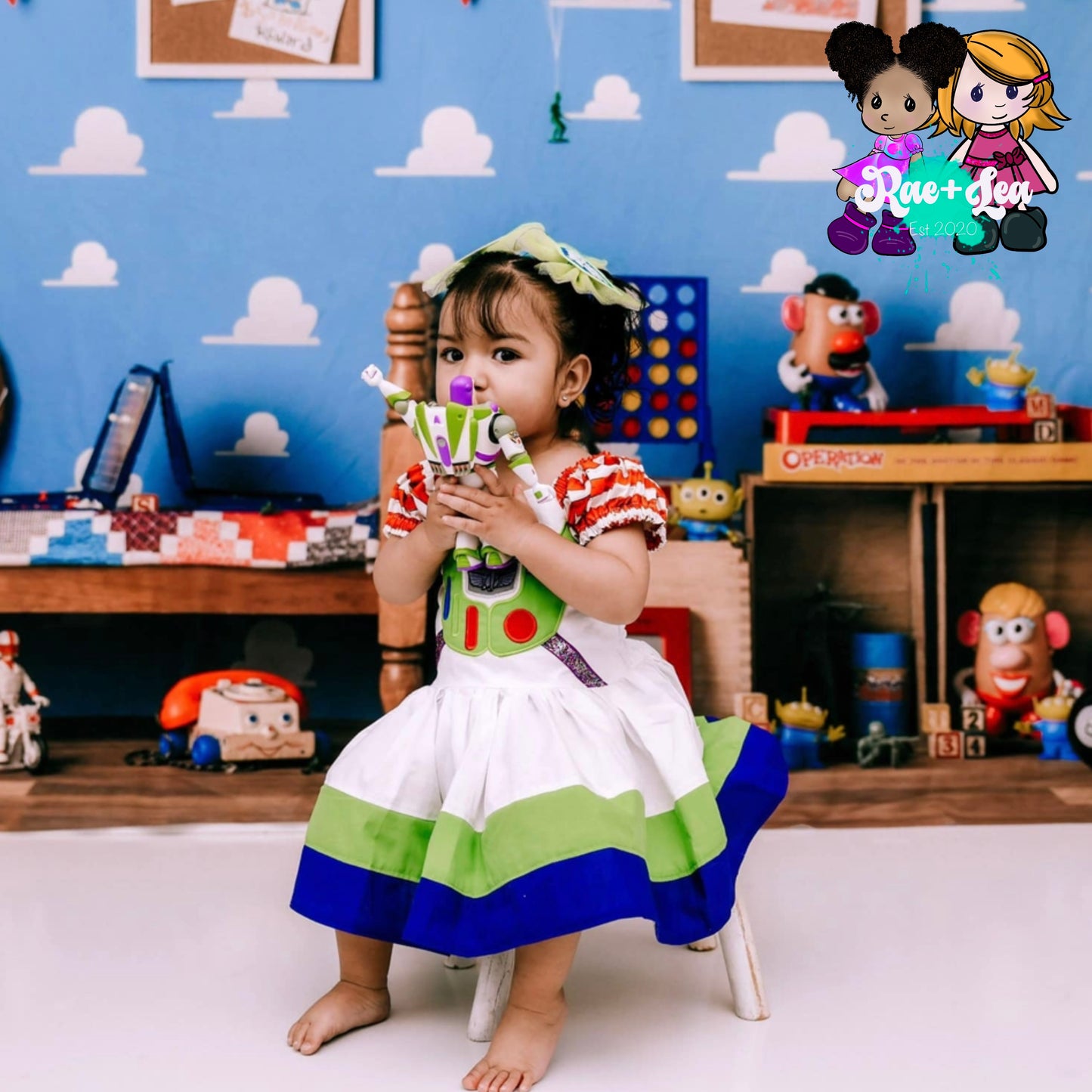 Buzz Lightyear Inspired Ginger Dress