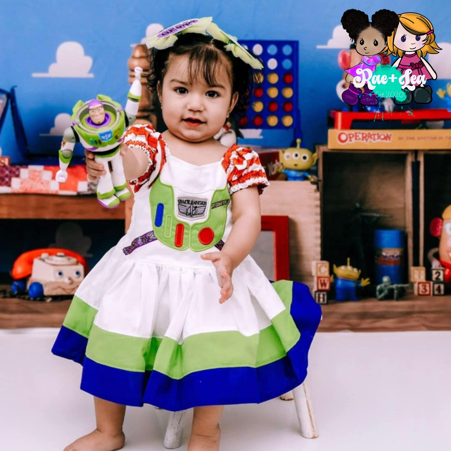 Buzz Lightyear Inspired Ginger Dress