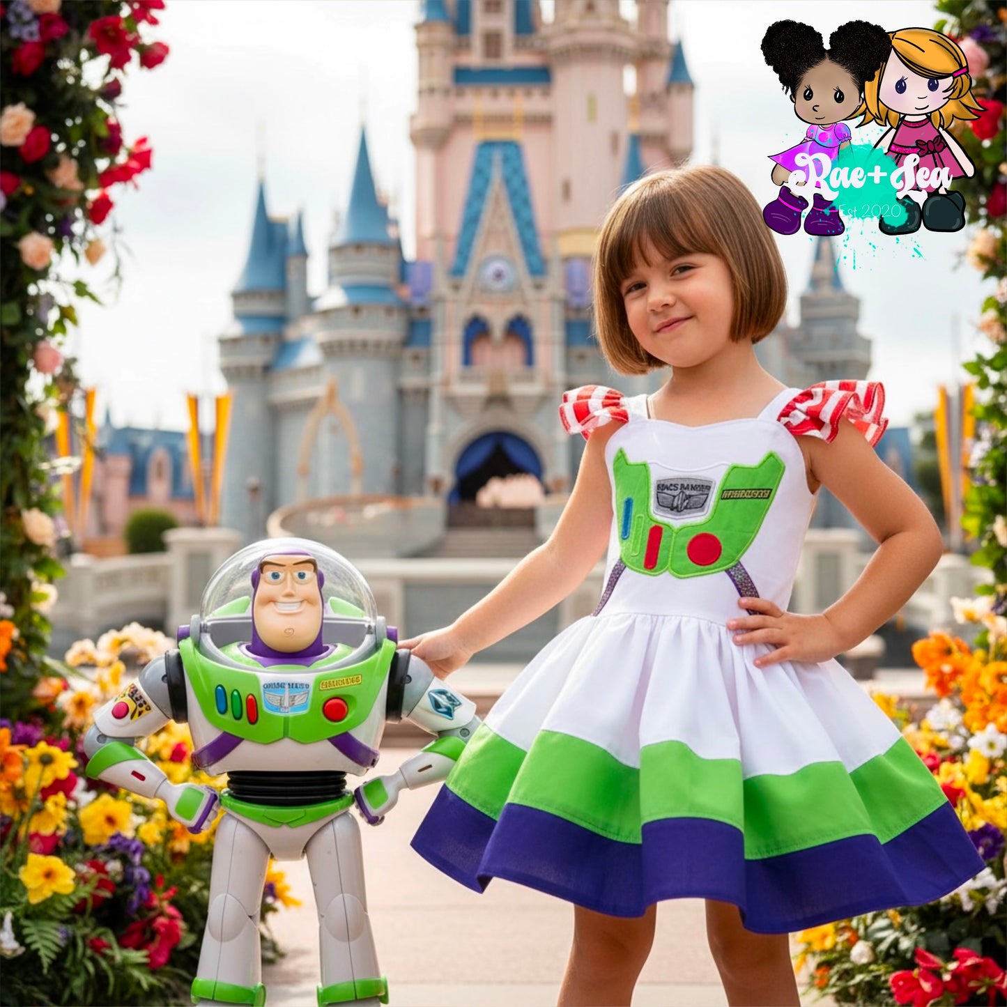 Buzz Lightyear Inspired Poppy Dress
