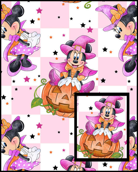 Checkered Minnie Witch