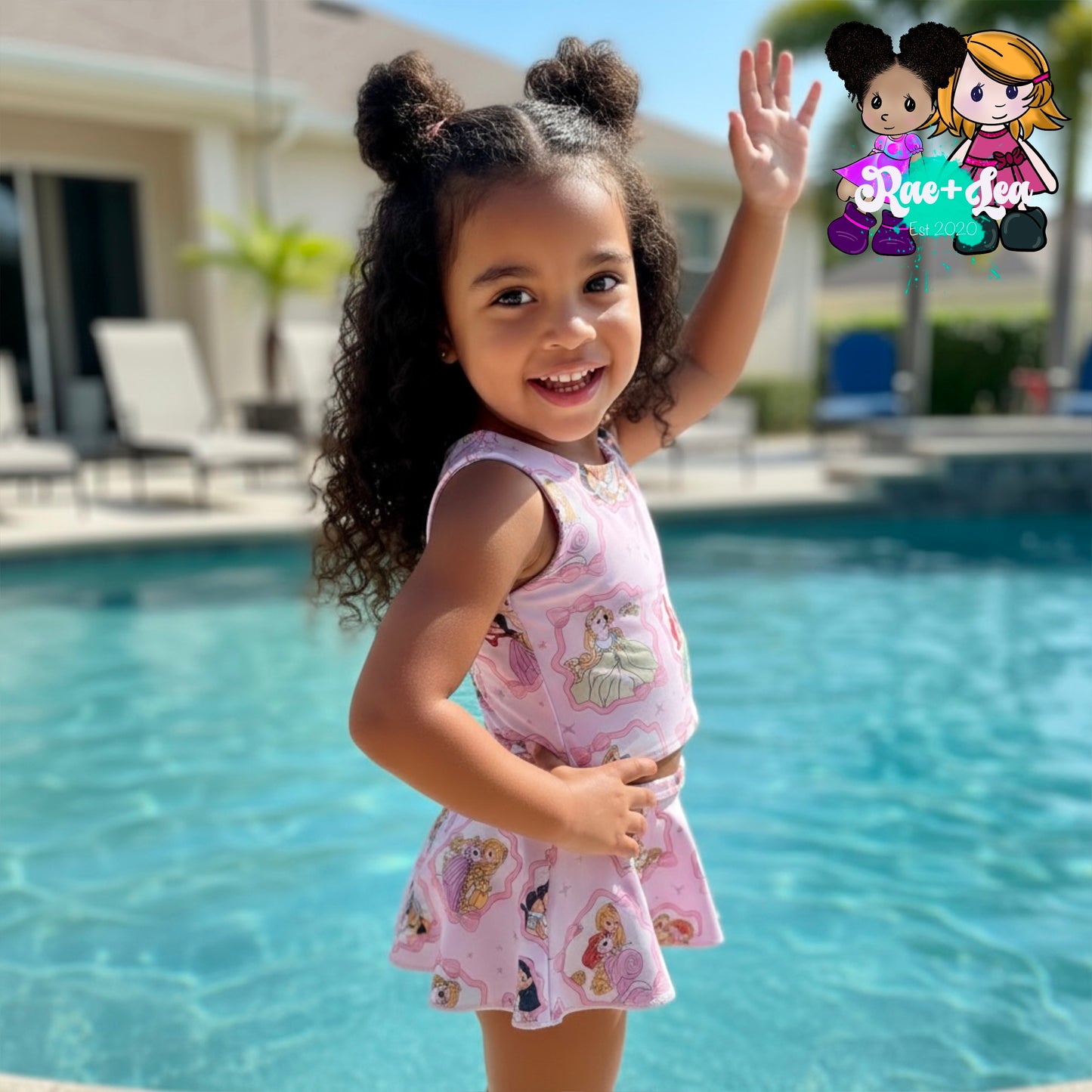 Princess Cameo Swimwear 2 PC