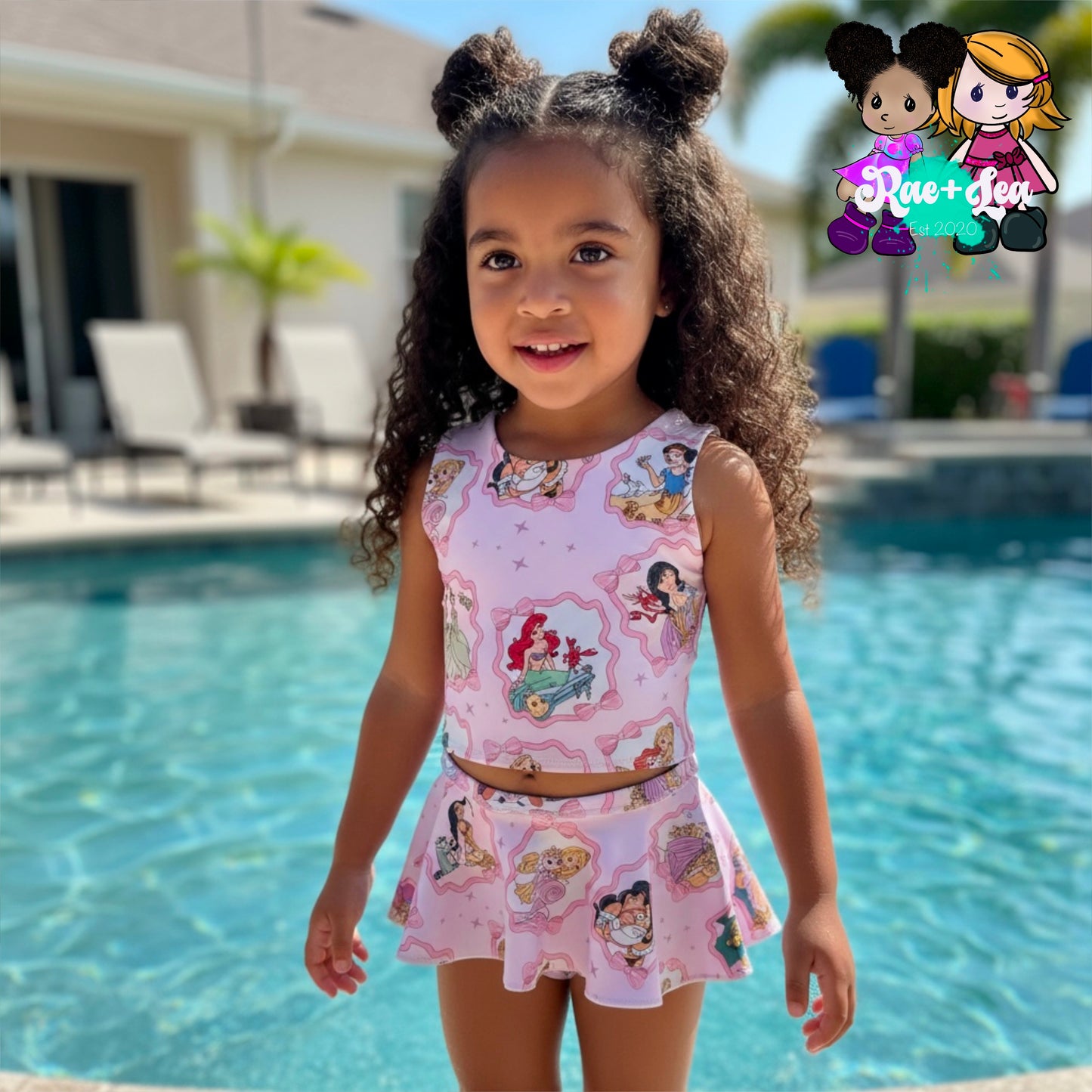 Princess Cameo Swimwear 2 PC