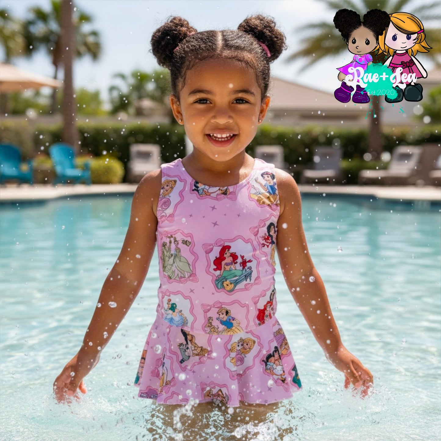 Princess Cameo Swimwear Full Piece