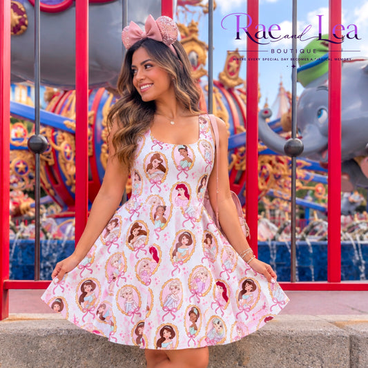 Princess Cameo Skater Dress