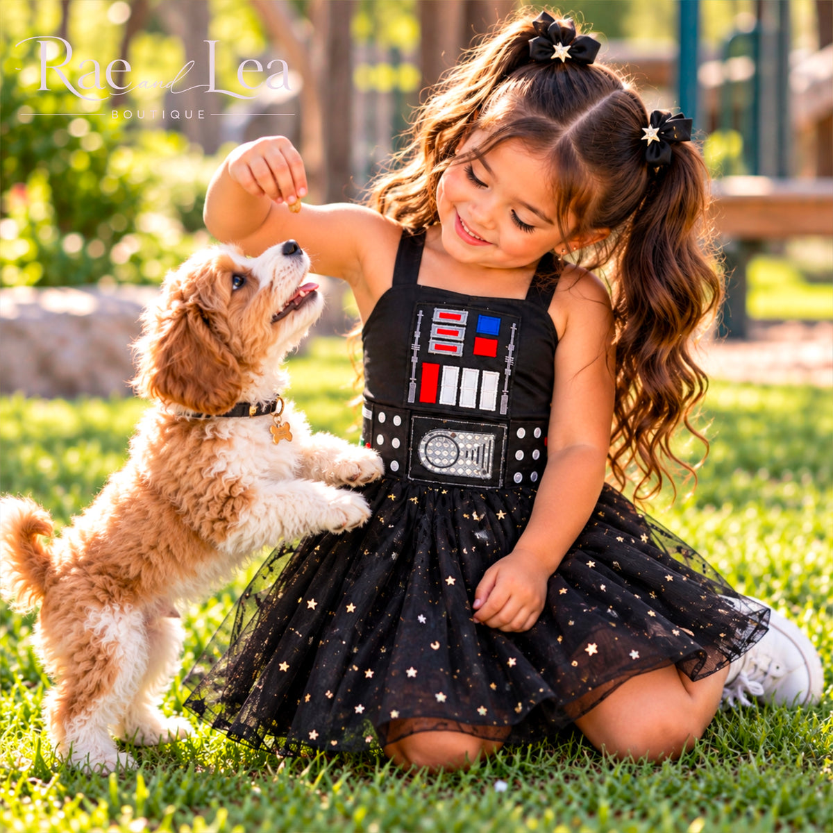 Galactic Dark Side Inspired Poppy Dress