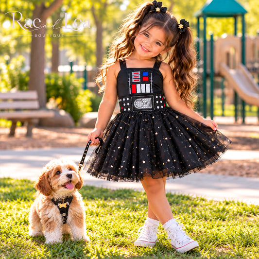 Galactic Dark Side Inspired Poppy Dress