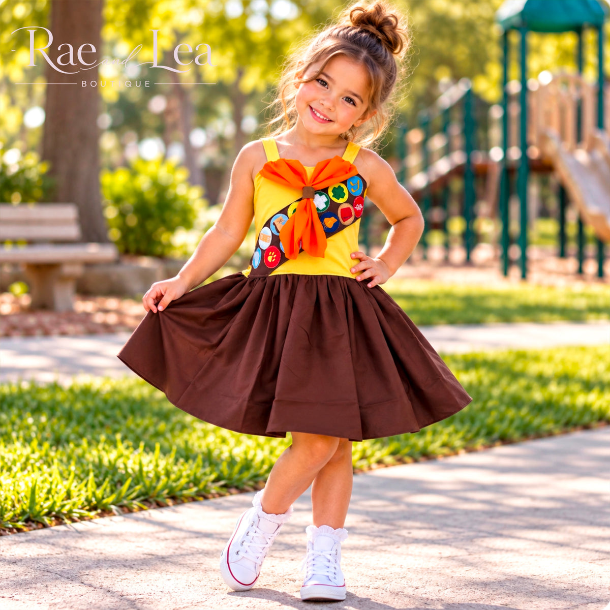 Adventure Awaits – Wilderness Explorer Poppy Dress