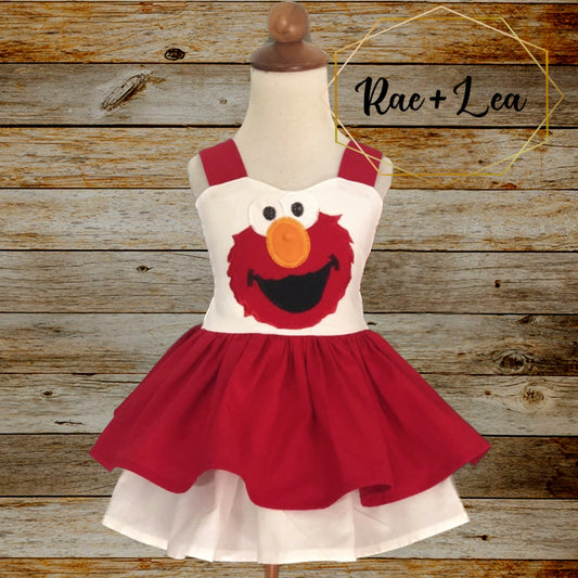 Elmo Poppy Dress