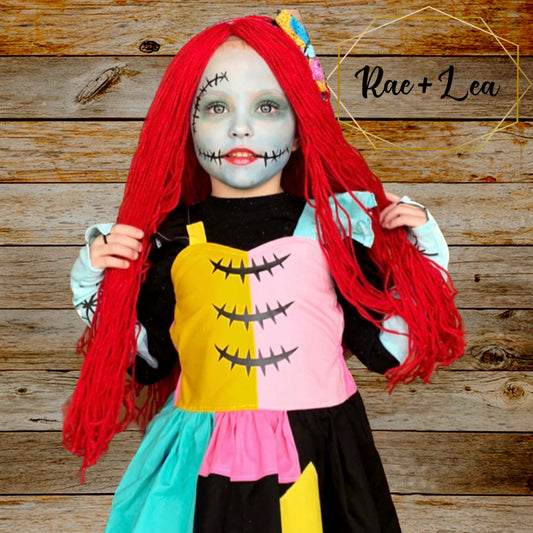 Inspired Sally Poppy Dress