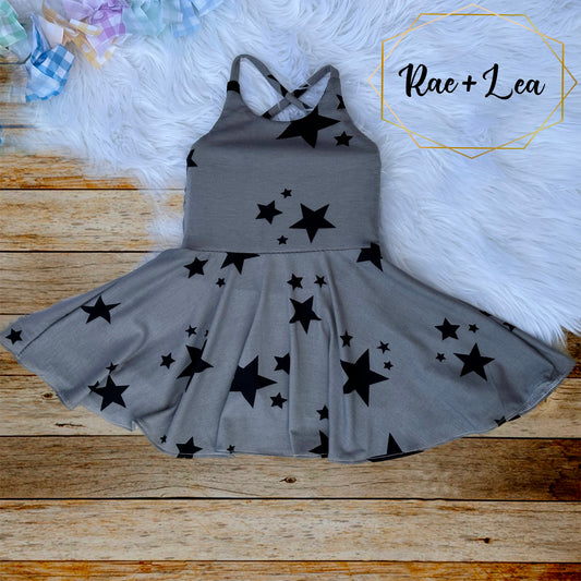 Black Stars Dakota Dress